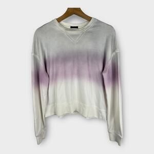 ATM Anthony Thomas Melillo Womens XS French Terry Ombre Pullover Sweatshirt